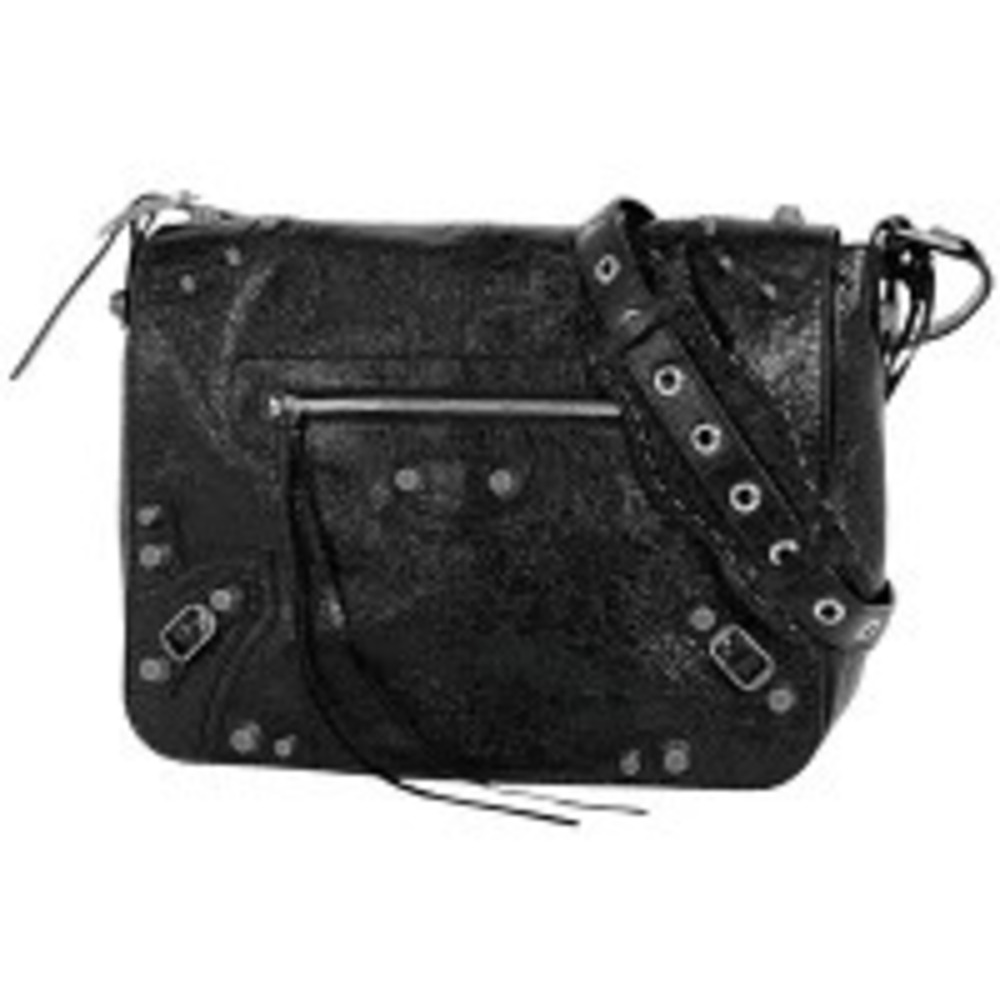 Balenciaga Le Cagole Shoulder Bag Messenger Leather Black